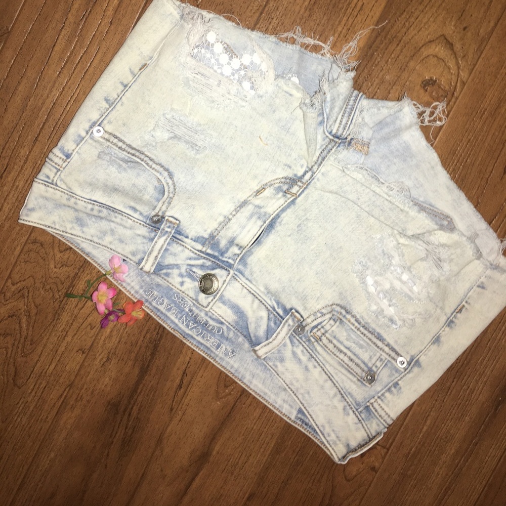 Jean shorts